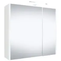 Best design Best-Design "Happy" MDF Spiegelkast + Verlichting 60x60cm Wit