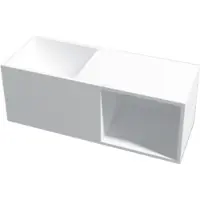 Best design Best-design "ole" fontein "just-solid" 54x20x20 cm mat wit