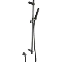 Hotbath Cobber Glijstang 90cm met handdouche Verouderd Ijzer
