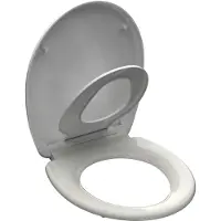 Schutte Toiletzitting family white duroplast soft close met geïntegreerde kinderzitting wit