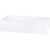 Differnz Solid fontein 360x185x90mm wit