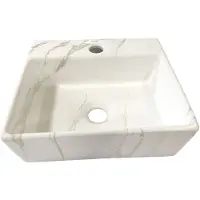Wiesbaden Fontein Leto 33.5x29x11.5 cm Keramiek Carrara