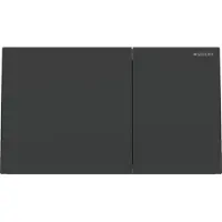 Geberit Drukplaat Sigma 70 Frontbediening 2-toets Glas Mat Zwart