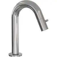 Brauer Opbouw Fonteinkraan Chrome Edition Met Gebogen Uitloop Chroom