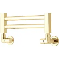 TVS Radiator zij-aansluitset ventile 150 goud