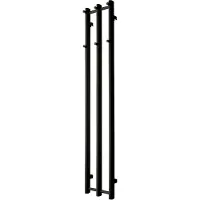 TVS Designradiator vino 3 zwart 140x25 cm