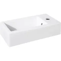 Differnz Hura fontein keramiek 40x22cm wit glans