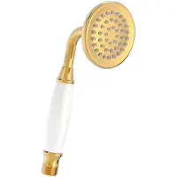 Tres Handdouche clasic antikalk keramisch handvat goud