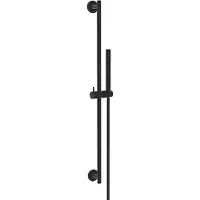 Boss & Wessing Glijstangset BWS Moran Met Staafhanddouche 1 Stand 150 cm Mat Zwart