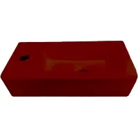 Best design Fontein morrano 37x18x9 cm links mat donkerrood
