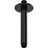 Hotbath Plafondbuis ace 15 cm gepolijst zwart pvd