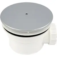 Xenz luxe douchebakafvoer 90mm chroom