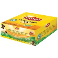 Lipton - Thee Yellow label met envelop 100 stuks | Doos a 100 stuk | 12 stuks
