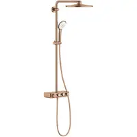 GROHE Regendoucheset euphoria smartcontrol system 31 cm met glijstang en handdouche warm sunset geborsteld