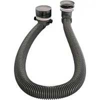 Brauer Badvulcombinatie gunmetal geborsteld PVD