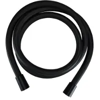 Boss & Wessing Bws doucheslang kunststof 150 cm mat zwart