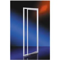 Plieger Class draaideur 3mm glas omkeerbaar 86/90x185cm aluminium