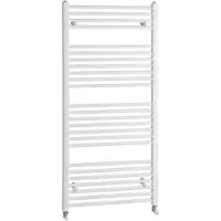 Sapho Handdoekradiator direct recht 75x132.2 cm 864w wit