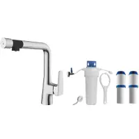 Van Marcke GO Filter Keukenkraan O SPIRIT met Filter O Pure Chroom