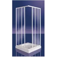 Plieger Class douchecabine hoekinstap 3mm glas 80/90x185cm wit
