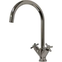 Boss & Wessing BWS Keukenmengkraan 2 Knops Cross Chroom