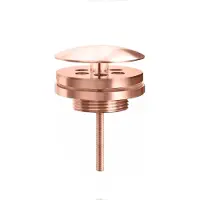 Best design Lyon low fontein afvoerplug 5/4'' rosé mat goud