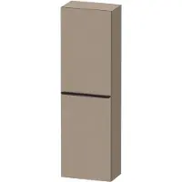 Duravit Hoge kast d-neo kolomkast wand 132 cm rechtsdraaiend mat linnen