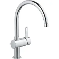 GROHE Keukenkraan Flair met Hendel en C-uitloop Chroom