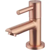 Wiesbaden Fonteinkraan amador keramisch 1/2" geborsteld koper