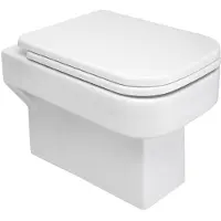 Boss & Wessing Bws wandcloset spirits easycleaning diepspoel met toiletzitting wit