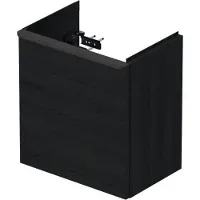 Duravit Fonteinkast D-Neo Wand 410x274x440 mm Rechts Mat Eiken Zwart