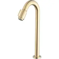 Wiesbaden Toiletkraan XL Victoria 1/2" Geborsteld Messing
