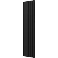 Plieger Designradiator cavallino retto dubbel 1287 watt middenaansluiting 200x45 cm donkergrijs structuur