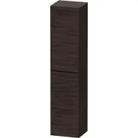 Duravit Hoge Kast D-Neo Kolomkast Wand 176 cm Rechtsdraaiend Mat Kastanje (Donker)
