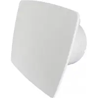 Boss & Wessing Badkamer Ventilator Pro Design Nalooptimer 100mm 75 m3 Bold Line Wit