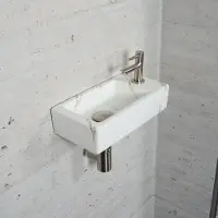 Wiesbaden Fonteinset carrara marmerlook color rvs