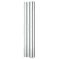 Boss & Wessing Handoekradiator Siela Dubbel 1800 x 318 mm Zwart grafiet (Black graphite)