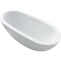 Best design Cruise solid surface vrijstaand bad 180x80x60cm mat wit