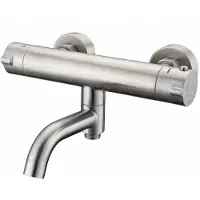 Sanilux Badkraan Opbouw RVS Rond