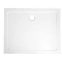 Aqualine Tecmi Gekweekte marmeren douchebak 100x70x3cm