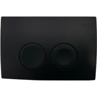Geberit Bedieningsplaat delta 25 by frontbediening mat zwart