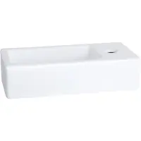 Differnz Fonteinset mix en match ravo 39x19x9 cm keramiek wit
