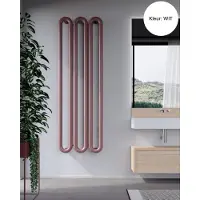 Instamat Designradiator tubone-v 150x67x14 cm incl. Aansluitset wit