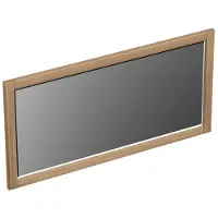 Forzalaqua Spiegel Gela 100x2x50 Cm Eiken Oyster