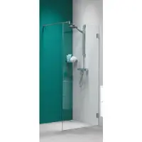 Get Wet by Sealskin I Am Inloopdouche 100x200cm Zilver-look/Helder glas (antikalk)