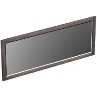 Forzalaqua Spiegel Gela 120x2x50 Cm Eiken Charcoal