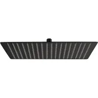 Boss & Wessing Hoofddouche bws colorato vierkant 30x30 cm mat zwart