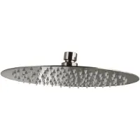 Sanilux Hoofddouche Mia Rond Ultra Thin 25cm Gunmetal