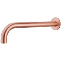 Wiesbaden Inbouwuitloop rond 30 cm 1/2'' geborsteld koper