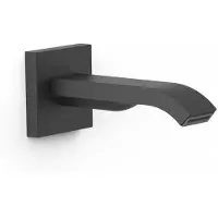 Tres Kraanhals complementos inbouw uitloop 16.4 waterval mat wit